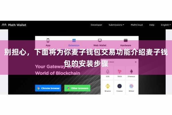 别担心，下面将为你麦子钱包交易功能介绍麦子钱包的安装步骤